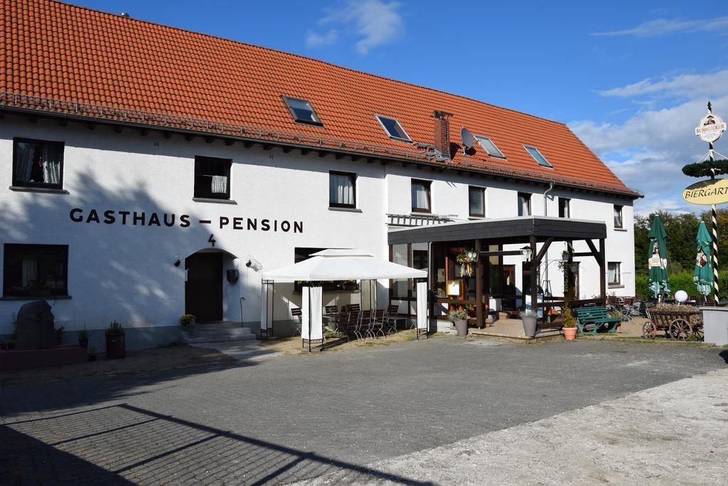 Gasthof Bergfriede Lindenfels Exterior photo
